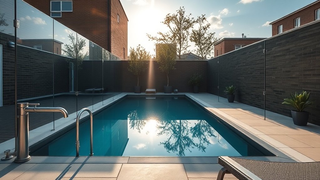 Pool Glass Fencing Buckingham