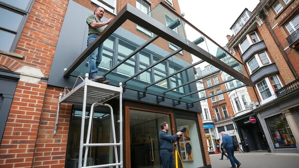 Shopfront Canopy Buckingham